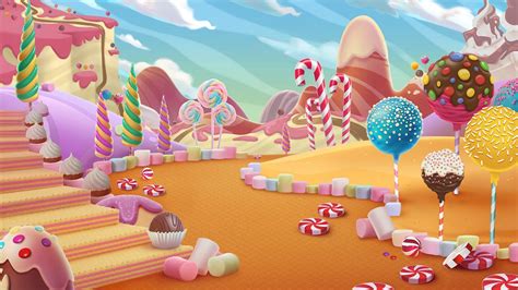 Challenge your friends to a candy-matching showdown in Candy Witch Saga